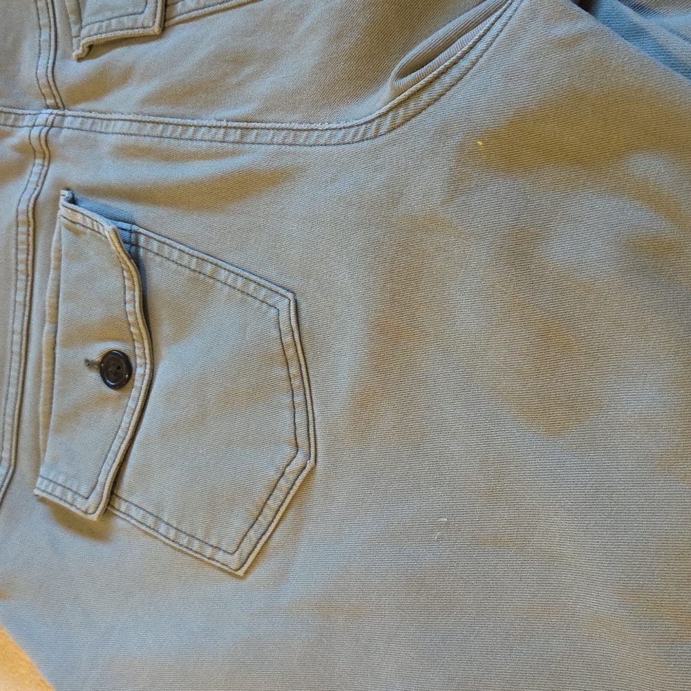 SPANX Stretch Twill Crop Wide Leg, Green 2x - Picture 14 of 14